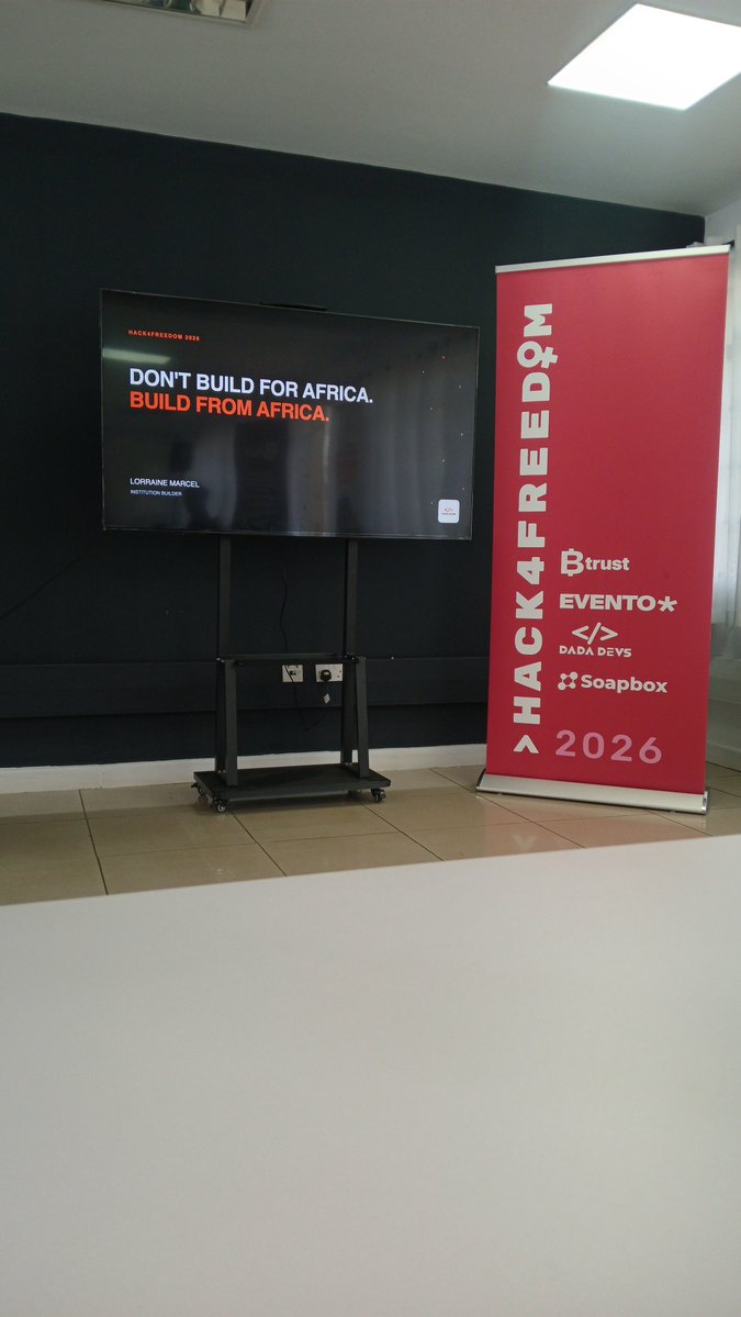 mujojojayar's tweet photo. Hack4Freedom Nairobi 2026 gave me some of my favourite moments this year
Building Resilience🦋and learning from an incredible team
WE GOT 2ND PLACE🏆
Grateful to the organisers for the opportunity and my teammates for the journey
@hack4_freedom @DadaDevs @evento_so @btrustteam https://t.co/ZWVPRlBM3S