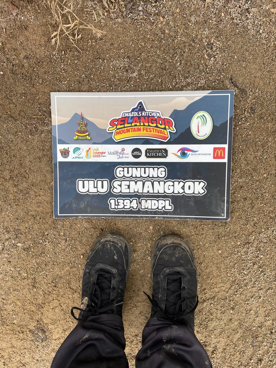 hill_omel's tweet photo. Gunung Gap 1183M &amp; Gunung Ulu Semangkok 1394M - GapGus1394M https://t.co/zUJQRiSwDq