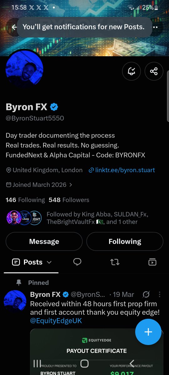 KimYoungmbo's tweet photo. @ByronStuart5550 @AlphaCapitalUK I'm active every day, learning and improving my trading skills. A $50k prop account would give me the opportunity to apply everything I've learned and grow as a disciplined trader. https://t.co/UupIsT0icw