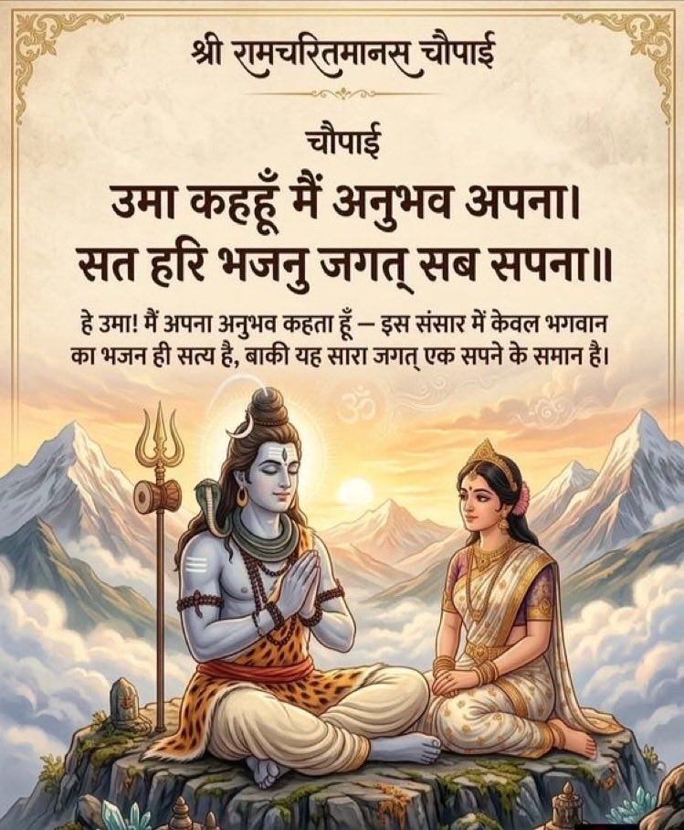 paramdisciples's tweet photo. हरे कृष्ण। 

ज्ञान घटे नर मूढ़ की संगत।
बुद्धि घटे चित विषय भरमाए।
तेज घटे पर नारी की संगत।
बुद्धि घटे बहु भोजन खाए।
प्रेम घटे नित ही कुछ मांगत।
मान घटे नित पर घर जाए।
दयाल कहे सुन रे मन मूरख।
पाप घटे हरि के गुण गाए।

हरे कृष्ण। https://t.co/mvc2mmrGrZ