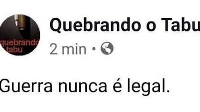 tuitero_rafael's tweet photo. não posso provar mas o quebrando o tabu foi um psyop para fazer as pessoas de esquerda terem vergonha de sentir ódio e assim torna-las resignadas e passivas as injustiças https://t.co/gaXOJLDcQU