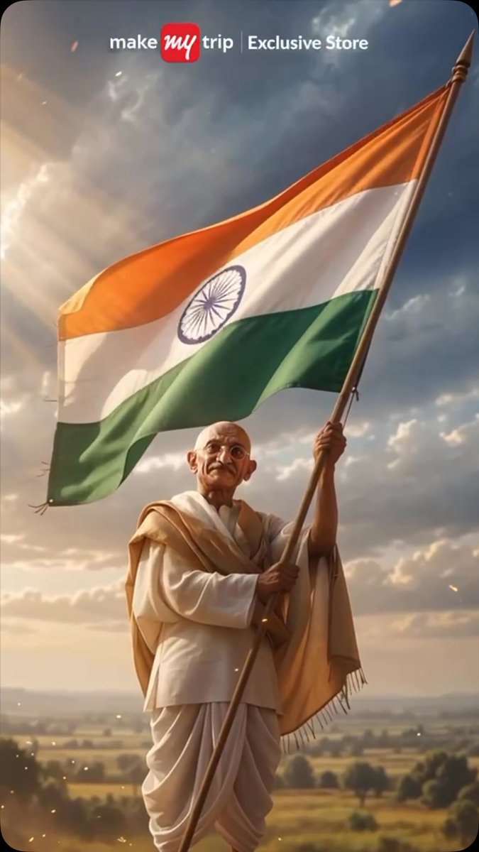 lokisabi's tweet photo. Happy Gandhi Jayanti. Let us honour Mahatma Gandhi by embracing truth, peace, and non-violence, and by being the change we wish to see in the world. https://t.co/LsaVxVX039