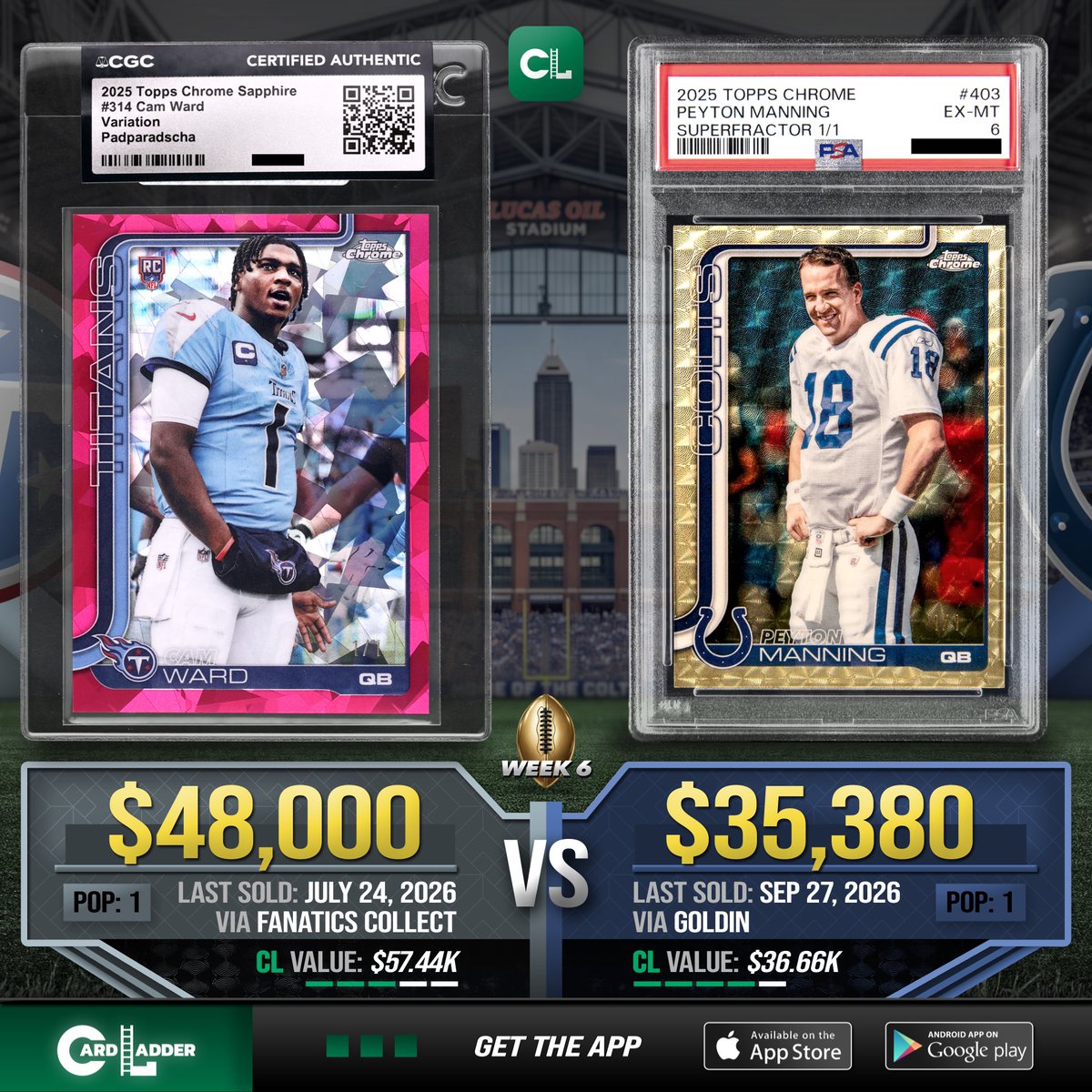 CardLadder tweet picture