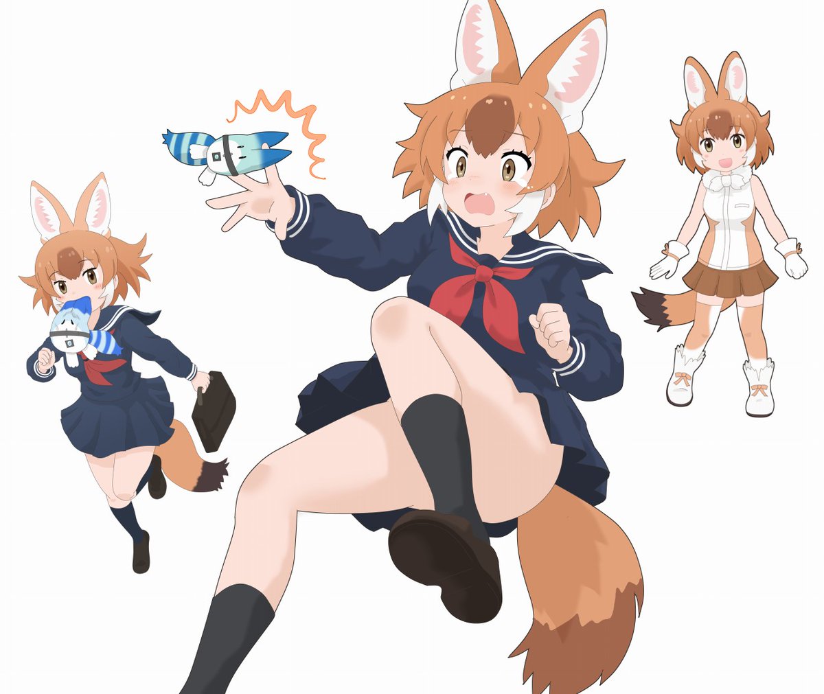 tomoegatadouki's tweet photo. 見た事ないポケットサイズのパークガイドを捕まえようとしたら攻撃された時のドールとかドールとかドール
#けものフレンズ　
けもフレ
ドール ( けものフレンズ ) https://t.co/UIQm965nwx
