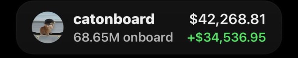 Solprofit1's tweet photo. 🚀 $ONBOARD IS PRINTING on my Alpha TG! 💰🔥

My TG fam caught the move early! 👀 If you were copy trading alongside me, you could’ve ridden the same wave. 📈💎

Don’t miss the next play — DM to join the Alpha group! 🏆

CA: 5ubruMYpgKqw9ip5J1qrXbVGmMdn2VCsMg421B4bpump

#ONBOARD https://t.co/HBK4kyMVlK
