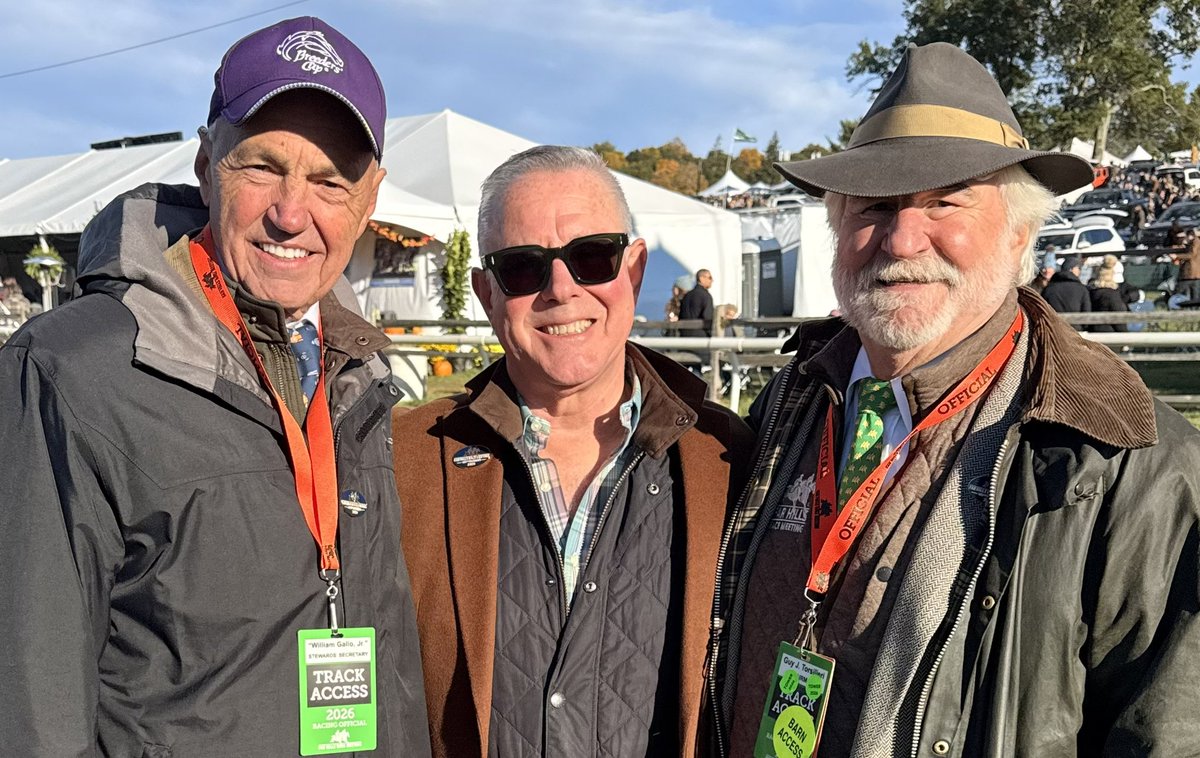 Steve_Byk's tweet photo. Cold temps, warm friends, hot action.. Another memorable and delightful Far Hills Race Meeting afternoon Saturday.. Plan to attend the 106th running in ‘27! https://t.co/gC1bx6rCT1