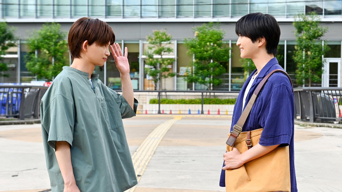 thetvjp's tweet photo. #知念英和“青”、
#草川直弥“碧”に近づく女性の存在に
ショックを受ける
「そりゃ、彼女くらいできるよね…」
＜#青と碧＞

▼記事の続きはこちら
https://t.co/PA5ubPaJ6i

@aotomidori_8 #ドラマ青と碧 https://t.co/ENEVECsLRS