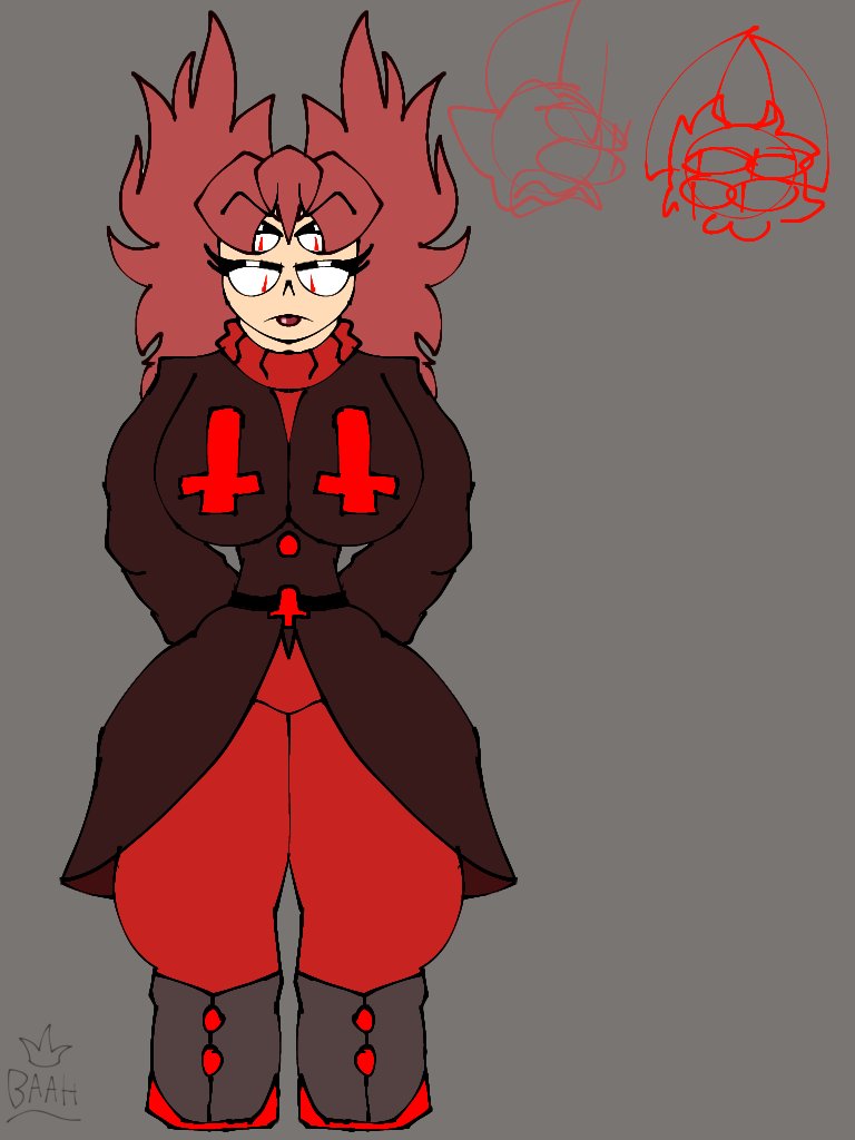 Baahserker_goat's tweet photo. I decided to expand on one of my little projects, so I'm here to introduce one of my characters to Armavegon. Meet Cassie. 

#armavegon #digitalart #ocart #artwork #myart https://t.co/jrZyMgJrFk