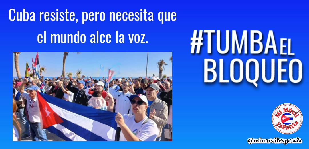 AliosmiM63605's tweet photo. ¿Dónde está la solidaridad humana? Mientras Cuba enfrenta crisis energética y escasez de medicamentos, el bloqueo impide comprar insumos básicos. Basta de medidas que castigan al pueblo. 

#TumbaElBloqueo 
#CubaNoEsUnaAmenaza el bloqueo sí #CubaEsAmor
#PinardelRío https://t.co/BKWsNuZ8YY