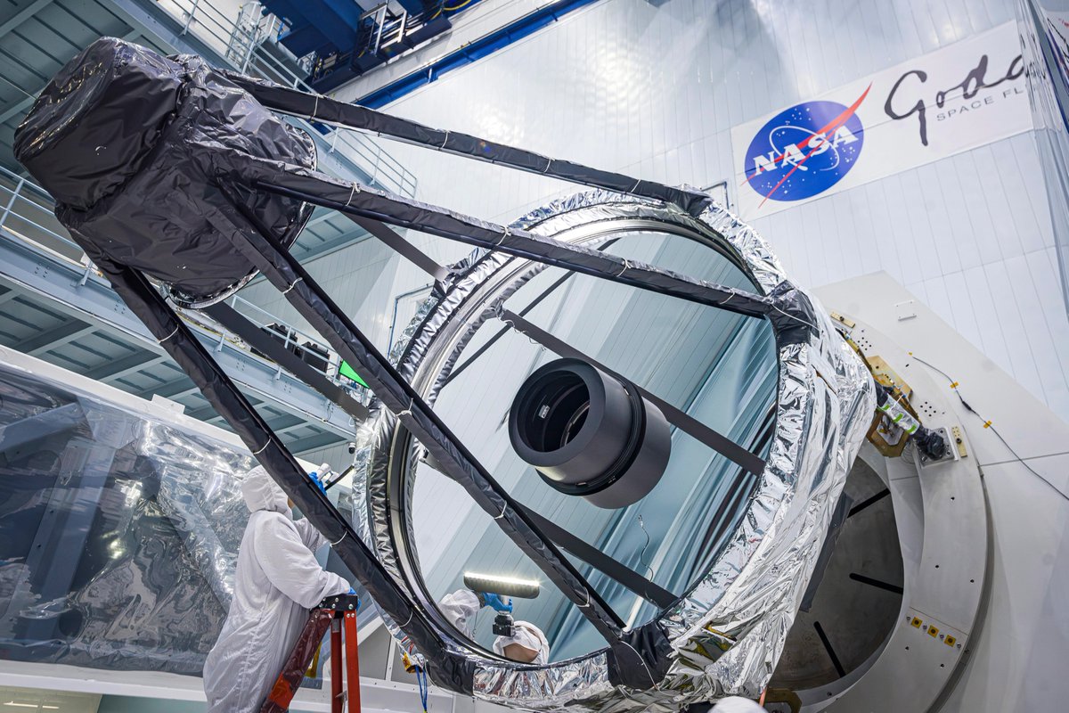 IntrepidMuseum's tweet photo. What will NASA’s newest space telescope uncover about our universe? 

Find out TODAY during Astro Live with Roman Space Telescope experts Rebekah Hounsell and Elaine Stewart! 🔭 https://t.co/cuaVPnQRGe

Photos courtesy of @NASA

⏰ 3:00pm EST
💻 Streaming LIVE on YouTube, X, and Facebook