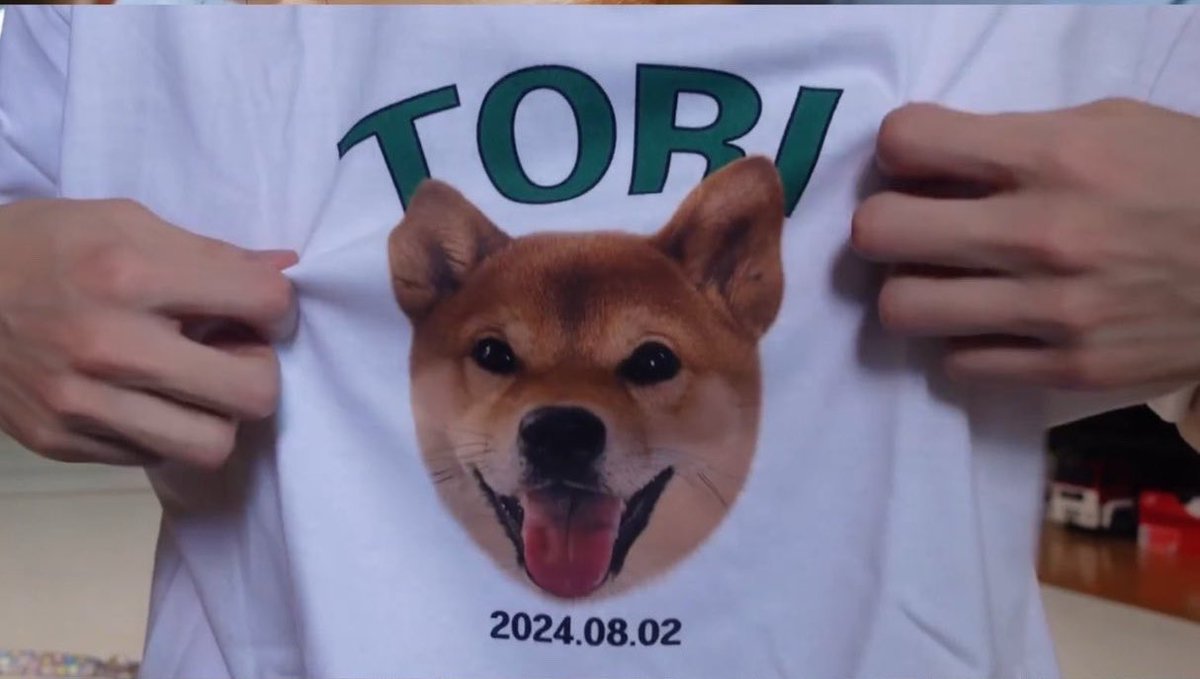 wariwari_sari's tweet photo. こちらのTシャツが着たい欲しい🐕

RP＝1票💝

#2026MAMAVOTE 
#tomorrowxtogether https://t.co/Rb4U9MrGqB