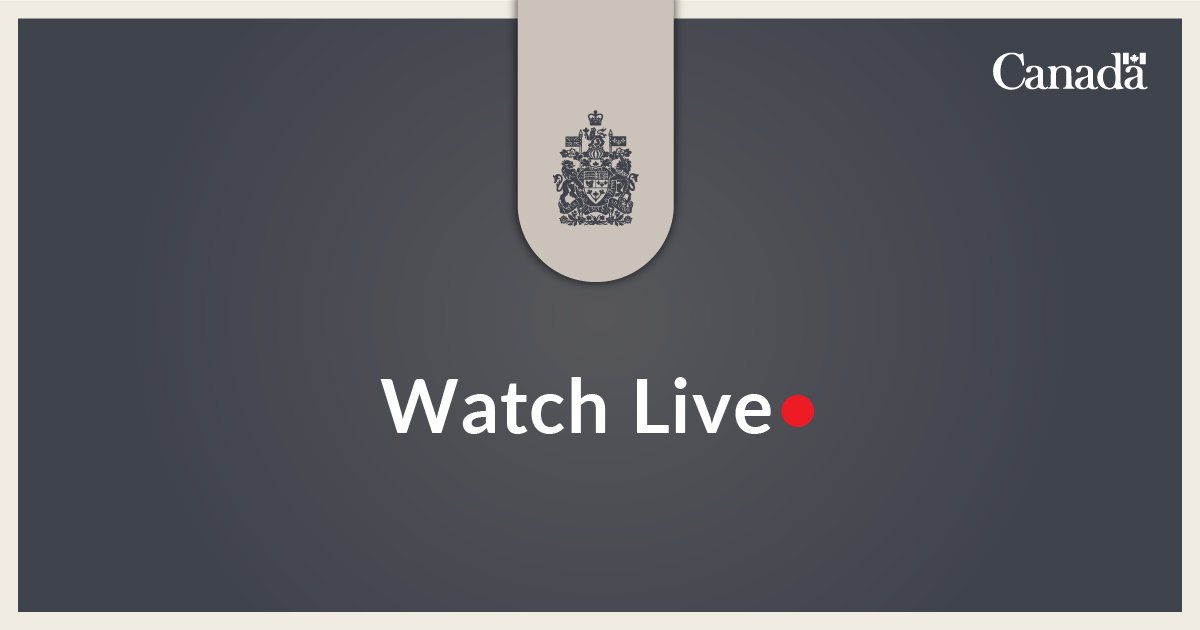 CanadianPM's tweet photo. Live from Ottawa: Prime Minister Carney delivers a statement following the tragedy at CFB Wainwright, Alberta. Tune in: https://t.co/EC0uP8z8HQ https://t.co/r6D82LIiJc