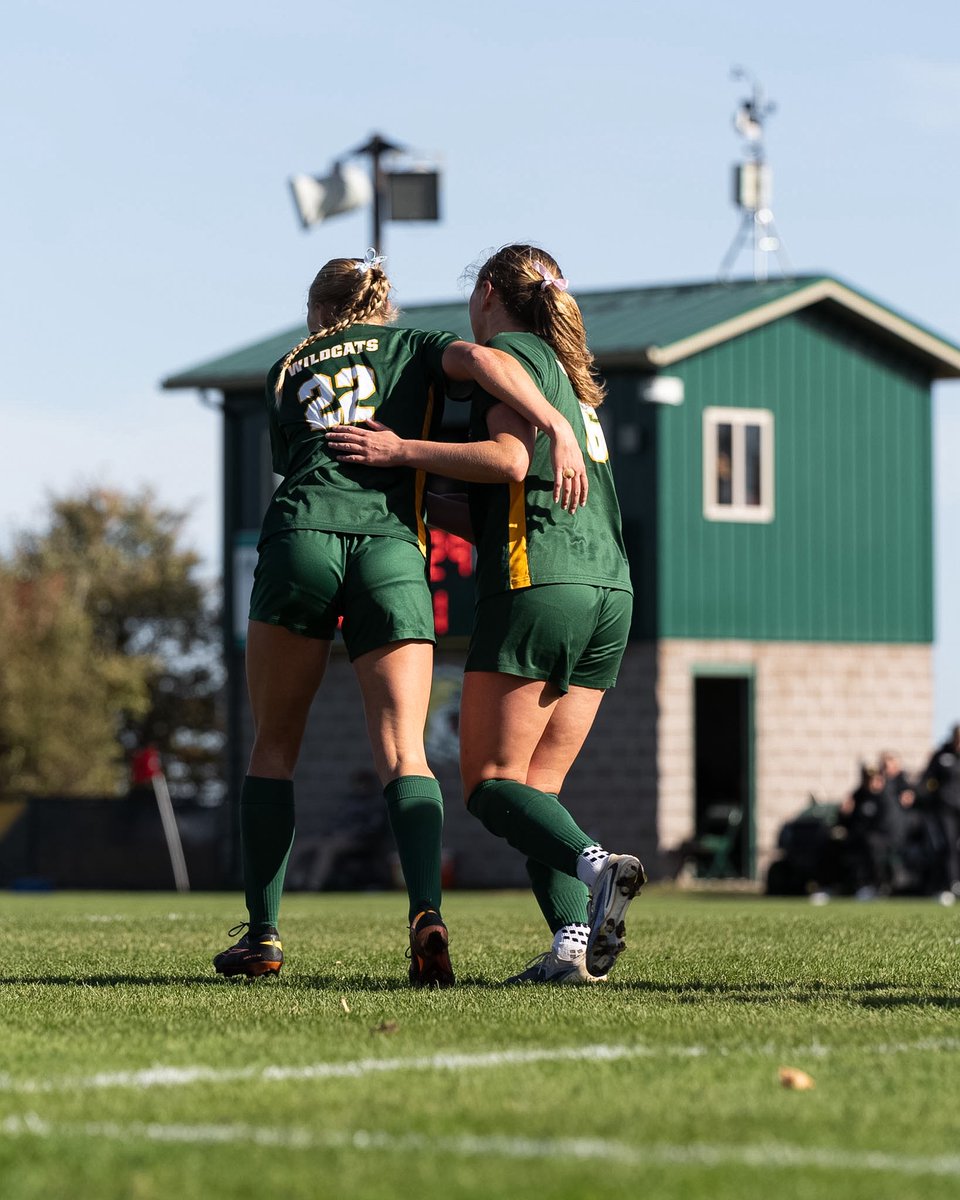 NMU_wsoccer's tweet photo. Izzy comes in HOT and makes it 2-0 ‘Cats 😸🔥

#NMUwildcats | #UPtheCATS https://t.co/6CmjH9b9g1