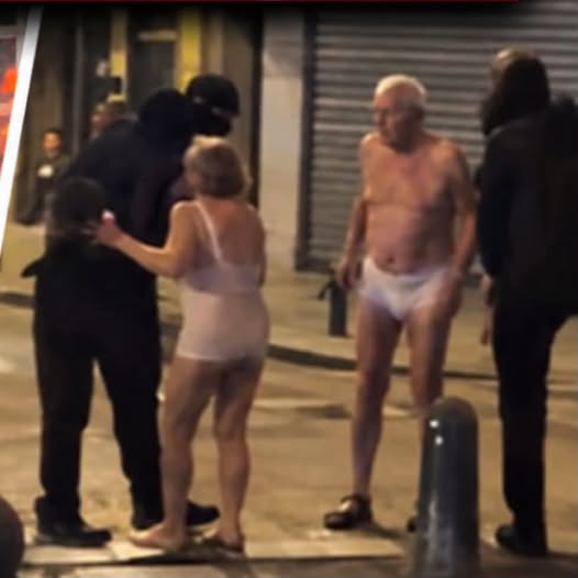 Alexandr4Denman's tweet photo. Savage third world uncivilised dirt ...
This only words i'm probably allowed to say but no doubt you will feel like me when you hear this was an elderly French couple that got caught up in the street in their own homeland France and were made to strip because the likes of Macron didn't protect them or their country , how depraved these monsters are , luckily they survived but i'm sure the shock at their age will make them now scared to enjoy whats left of their lives after the humiliation they were put through !
Well done the lefties who march for these people to protect them and welcome them , lets hope it wasn't one of your parents or grandparents !