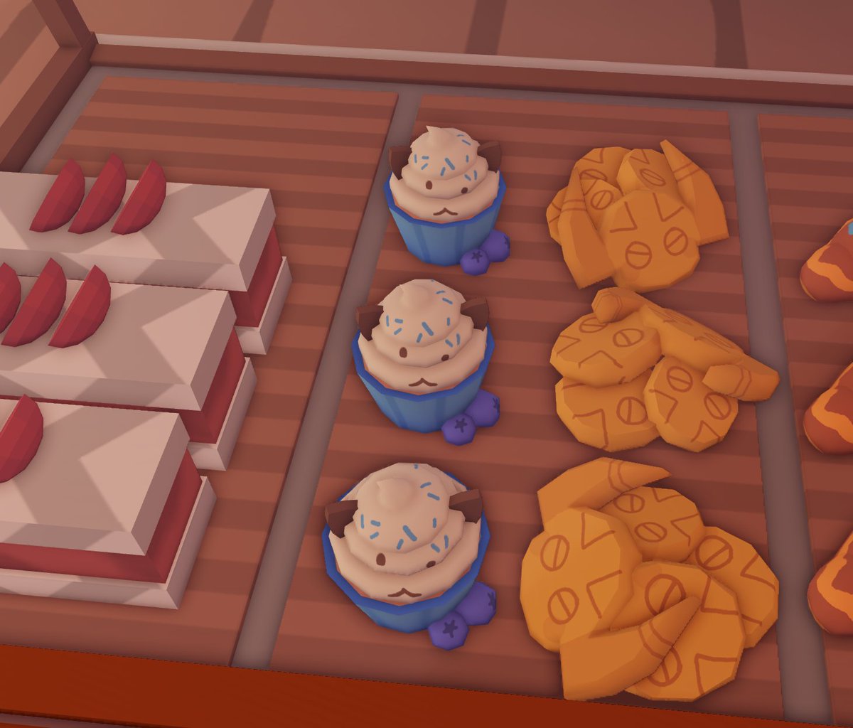 EVISCERRAY's tweet photo. I tried remaking the stupid little cat cupcakes from thieves' rest https://t.co/hgDTZiT3lH