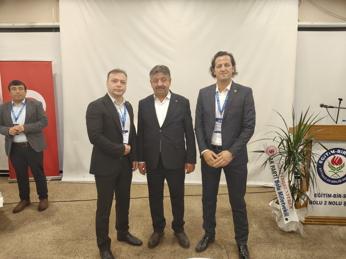 akpartibolu14's tweet photo. 📌 Eğitim-Bir-Sen 2 No'lu Şubesinin 4. Olağan Genel Kuruluna katılım sağladık. 

📌 Gerçekleştirilen seçim sonucunda başkanlığa seçilen Sayın Tahir Düş ve değerli yönetim kurulu üyelerini tebrik ediyor, eğitim camiamız için hayırlara vesile olmasını diliyoruz. 

#akpartibolu https://t.co/Lemnicqc1j