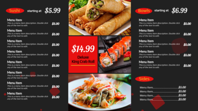 MangoSigns's tweet photo. Breakfast menu at 9. Lunch specials at noon. Happy hour later. Schedule the right on-screen message for each part of the day with MangoSigns. https://t.co/Ak73lG5zUf https://t.co/vcDu8Yq1dE