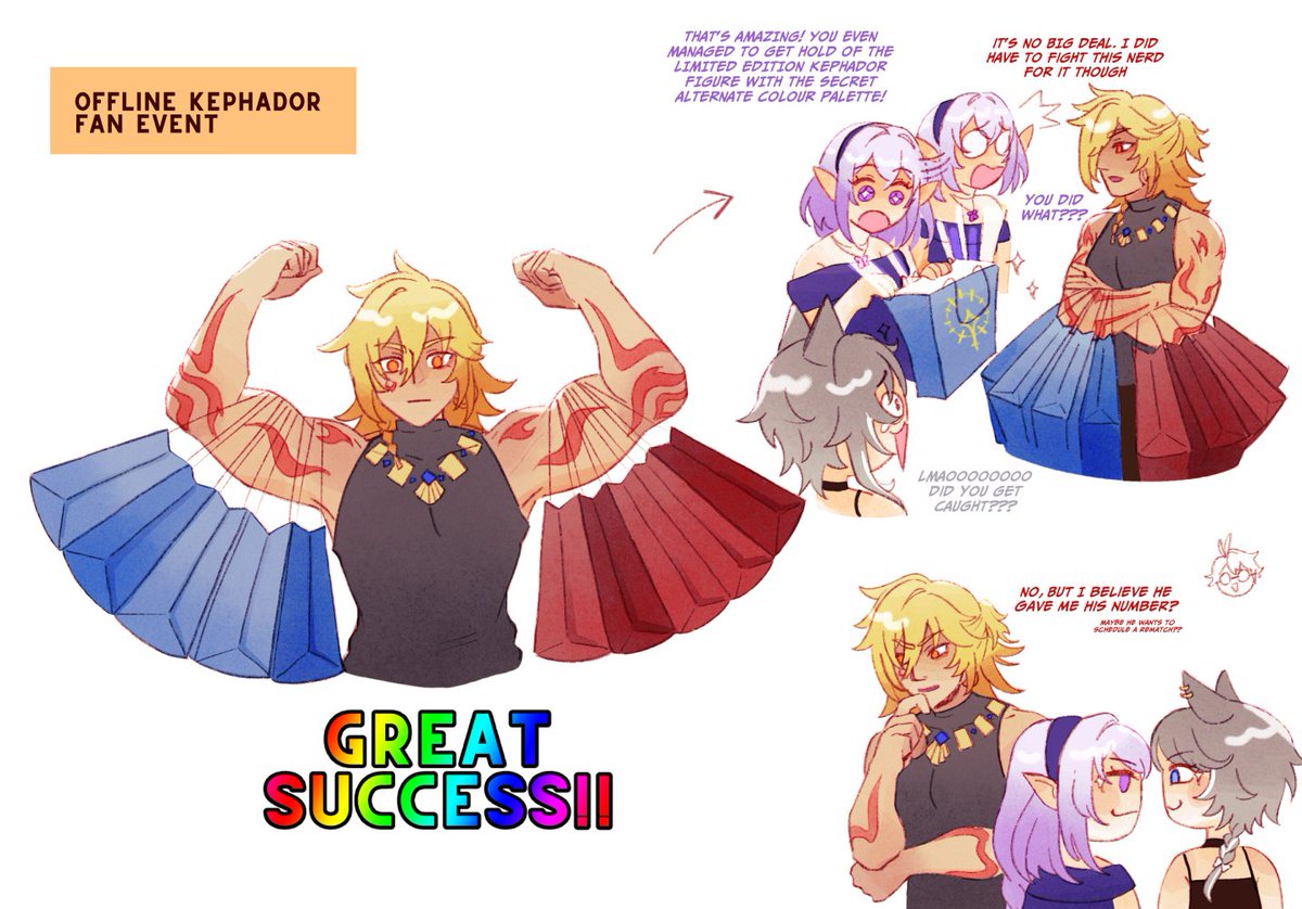 ch2691fied's tweet photo. mydeitober 14&amp;15
the calamity trio go to a fan event https://t.co/KONZKOo4l9