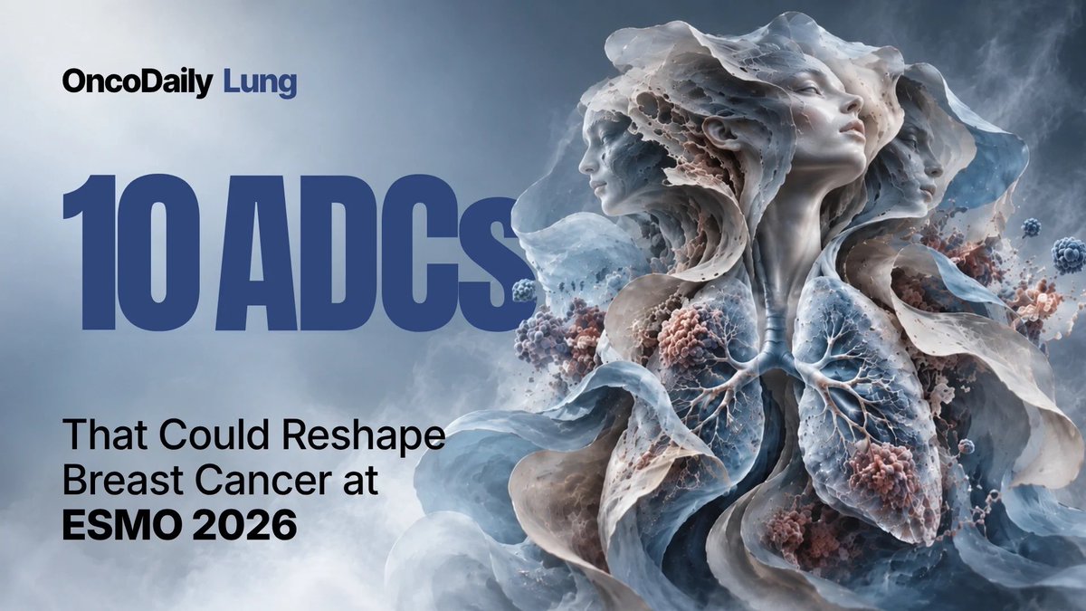 OncoDaily Lung ESMO 2026 slide: SigVie-002, HERON-Lung01, TAISHAN-302