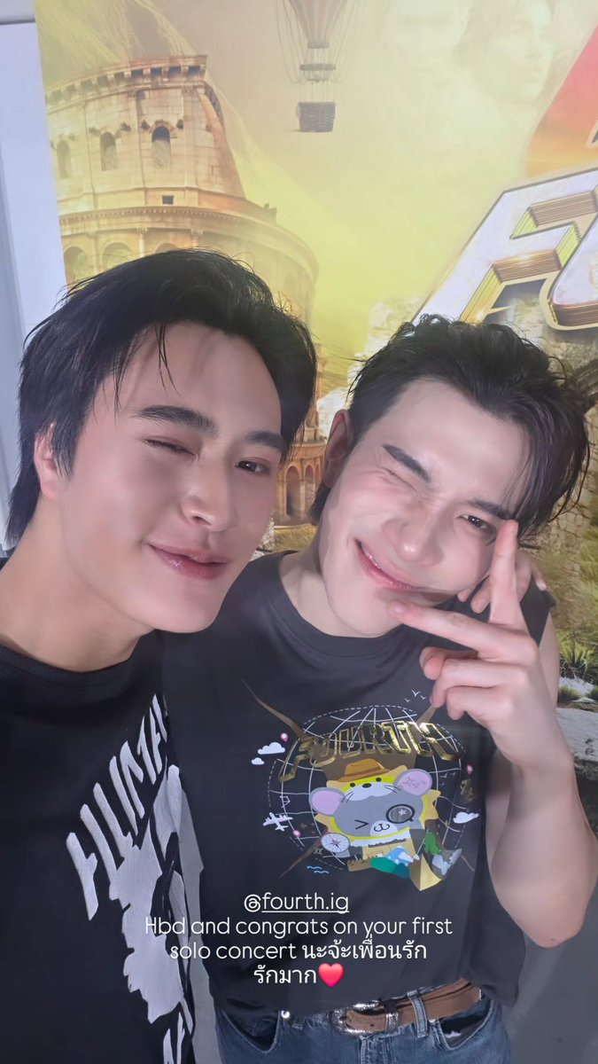 nongsiii's tweet photo. gemini_nt IGS
Hbd and congrats on your first solo concert na jaa beloved friend, love you soo much ❤️

OH MY BEST DAY WITH FOURTH
#FourthConcertD3
#OHOURFOURTHTURNS22
#GeminiFourth #เจมีไนน์โฟร์ท 

🥺🥺🥺🥺🥺🥺😭😭😭😭😭😭😭😭😭😭😭😭😭😭😭 https://t.co/HuhxEt6BwJ