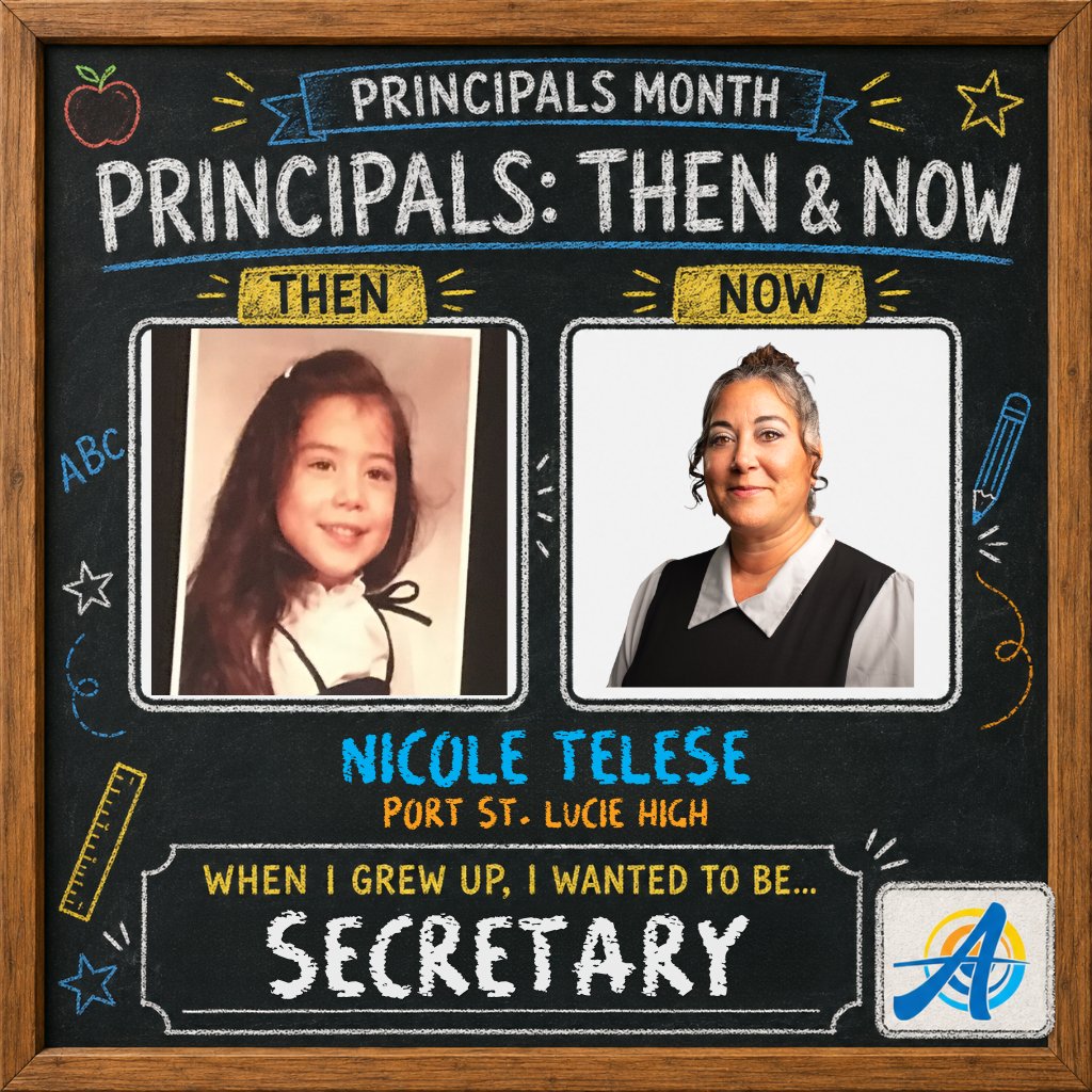 1SLPS's tweet photo. 🍎 Principals: Then & Now!
Sometimes the path changes, but the purpose finds you! ✨ Stay tuned throughout October as we continue to look back and celebrate the incredible principals who lead our SLPS schools every day!
#NationalPrincipalsMonth #SLPSProud #ThenAndNow https://t.co/CTPpD70jaJ