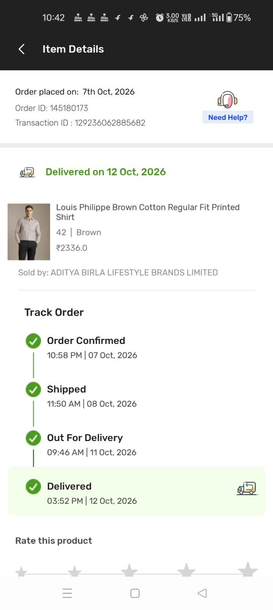 Anwer52231999's tweet photo. @TataCLiQFashion @TataCLiQCare team not connecte and not take any action I lost my money 😭😭 https://t.co/QqtE1ru9td