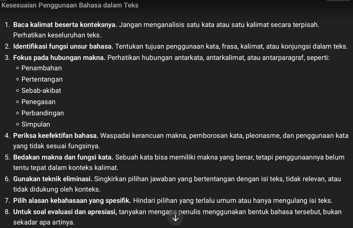 Andrarhyb's tweet photo. progres hari inii. mau cepat tidurrr soalnya besok pagi ada to dari sekolah.

btw aku sekalian drop tips jawab soal tka bindo kalau disuruh nentuin 'kesesuaian penggunaan bahasa dalam teks' di bawah yaa https://t.co/3lTDmfX4ET