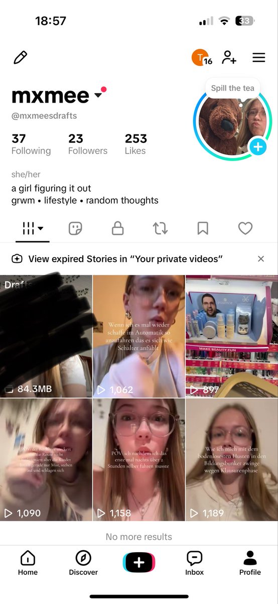 mxmee_'s tweet photo. Ich hab btw seit ein paar Tagen nh neuen TikTok account falls wer Lust hat vorbei zu schauen auf süß würde mich sehr freuen 😝

https://t.co/rh10X6Bp7N https://t.co/Ty2veJePhe