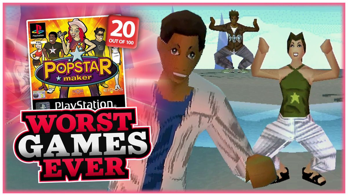 WorstGamesInc's tweet photo. NEW EPISODE ALERT!

Worst Games Ever - Popstar Maker 
We can categorically say that there has never been a band like this one. 

LINK: https://t.co/X9yDYx9K7t https://t.co/lsANqcVT84