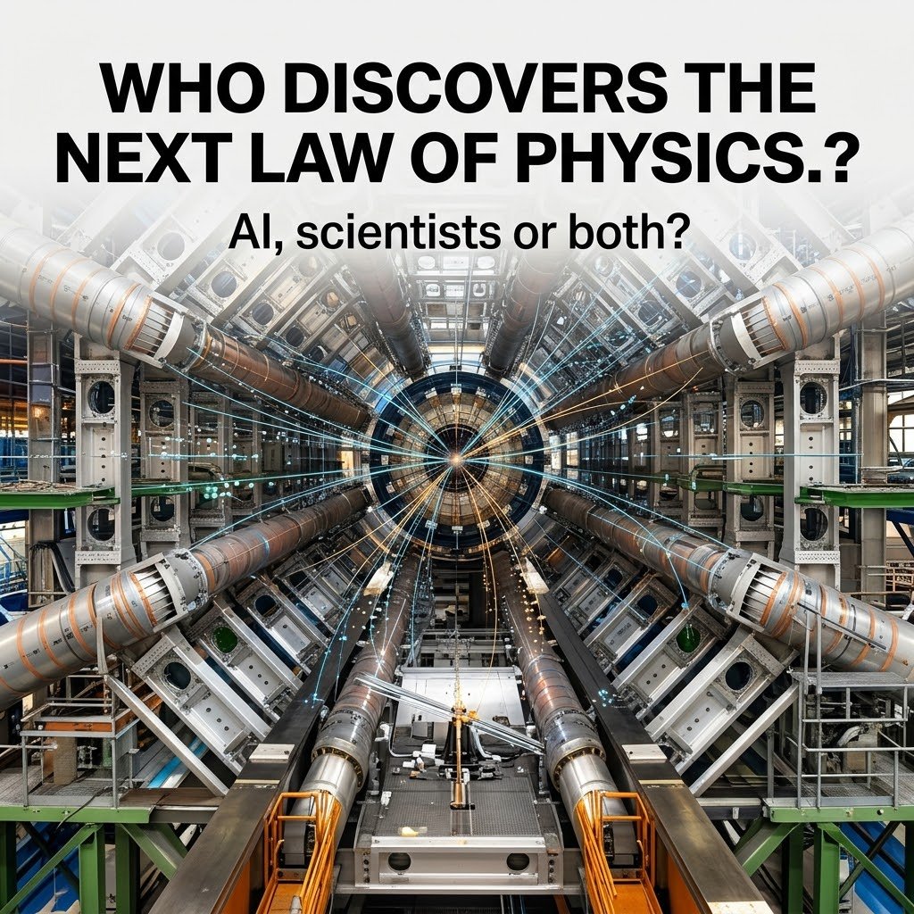 CuriousSciLabX's tweet photo. CERN is partnering with an AI company to develop AI for particle physics.
But here's the bigger question.!
who made the discovery the AI, the scientists, or both.?
#Physics #AI https://t.co/5hp9ejoYaG