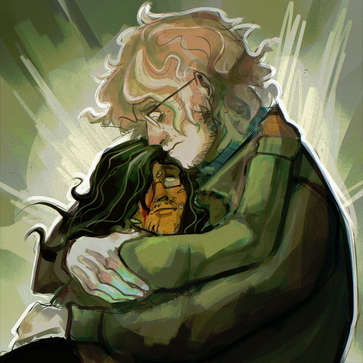 WampyrClown's tweet photo. Got sick so I'm taking it slow with art, have some jmart 

#themagnusarchives https://t.co/xJNf8ozQ66