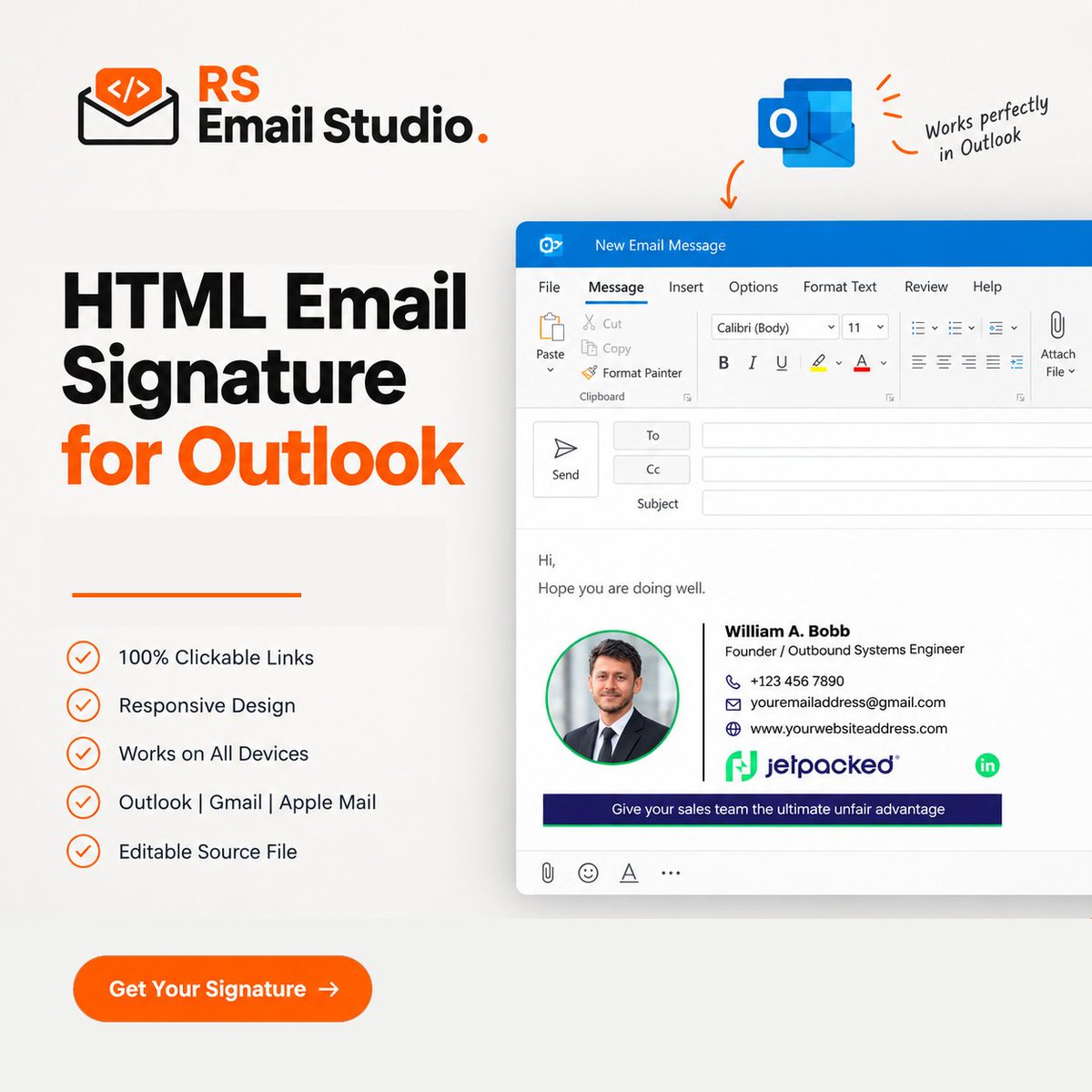 ridoyrs27's tweet photo. Professional HTML Email Signature for Outlook ✨

Make every email look more professional with a clean, clickable HTML signature.

#EmailSignature #HTMLSignature #Outlook #EmailDesign #EmailMarketing #HTMLCoding #ProfessionalEmail #EmailBranding #ResponsiveDesign #RSEmailStudio https://t.co/kIXvr61KYx