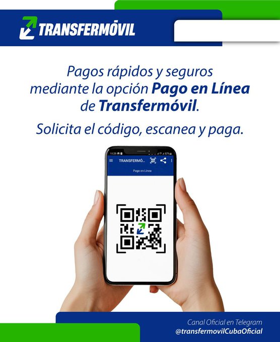 AlejandroR40035's tweet photo. Transacciones rápidas.
Descuentos y bonificaciones.
Sin restricción en los montos de los pagos. Solo necesitas un teléfono móvil y la aplicación de @TransfermovilS   #EtecsaConCuba #EtecsaMayabeque https://t.co/te05wpdkZY