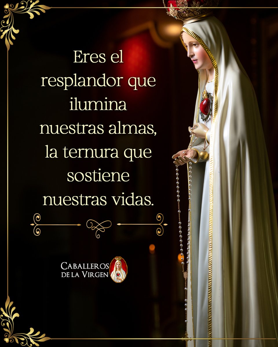 Cab_Virgen's tweet photo. Madre Santísima, tu ternura nos recuerda que nunca caminamos solos. 🤍 Ilumina nuestra alma, sostennos en las dificultades y enséñanos a guardar a Jesús en el corazón. Que de tu mano aprendamos a vivir con esperanza, fidelidad y confianza plena en Dios. 🌹🙏 https://t.co/yn1Vjw1WoL