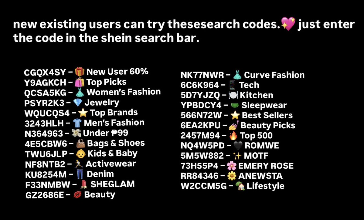 xxxseyd's tweet photo. GRABE DAW AKO?😭💋 Sunod-sunod ba naman delivery dito sa amin, syempre malalaki ba naman ang discounts sa SHEIN! 😂🛍️ Buti na lang napadaan ako sa Threads, kaya nalaman ko mga SHEIN tips na ‘to. 🥹🩷
#shein https://t.co/0wCaMm1ELB
