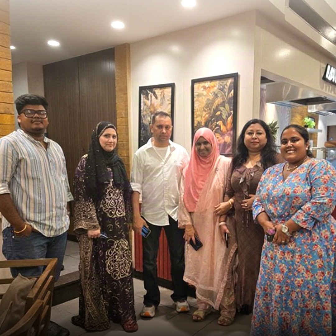 BarryMeInBlack's tweet photo. Celebrating Adeeba Tour and Travels’ 8th anniversary with a lovely dinner, cheerful conversations, and plenty of laughter. A warm evening of happiness, togetherness, and wonderful memories with loved ones. https://t.co/Sm6bPGwF3Y