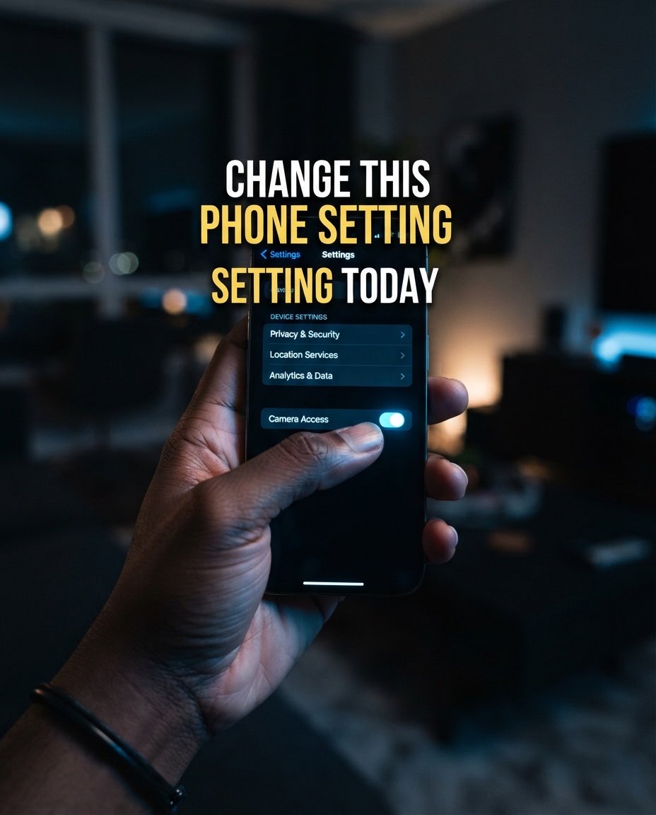 Tiny_upgrade's tweet photo. This small phone setting can make a big difference to your privacy and battery life. 

Most people leave it on by default without realizing it.

Save this post and check your phone now.

#iPhoneTips #AndroidTips #PhoneSettings #TechTips #MobileTips #Privacy #BatteryTips #SmartphoneTips #TechHacks #AI