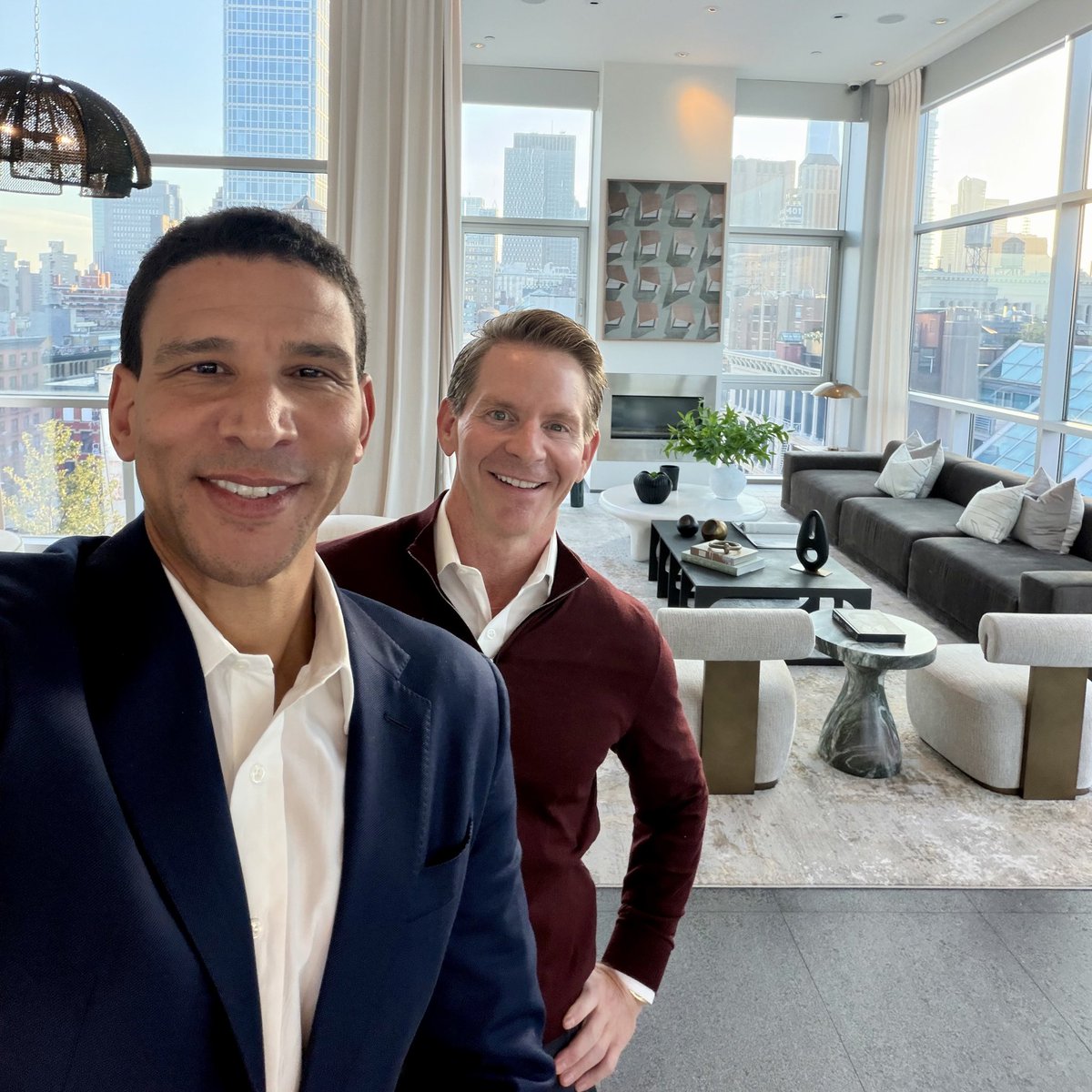 RobReffkin's tweet photo. Open House Sunday! A big thank you to Joshua Judge for the tour of the Penthouse at 39 Crosby - a private estate in the sky, in the heart of SoHo.

Set atop an intimate cast-iron condominium on one of SoHo’s most coveted cobblestone streets, The Penthouse at 39 Crosby offers an extraordinary combination of space, privacy and discretion rarely found in downtown Manhattan.

Please reach out to Joshua Judge of Sotheby’s International Realty at joshua.judge@sothebys.realty for a private tour!