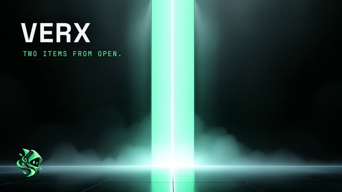 verxfun's tweet photo. Building next: the gate that opens mainnet to everyone.

Two of five items left. An independent audit, and one approval that lives in a server environment variable rather than in our code.

Until both land, one operation moves at most 1 token. That cap is deliberate. https://t.co/8OjZcGcI23