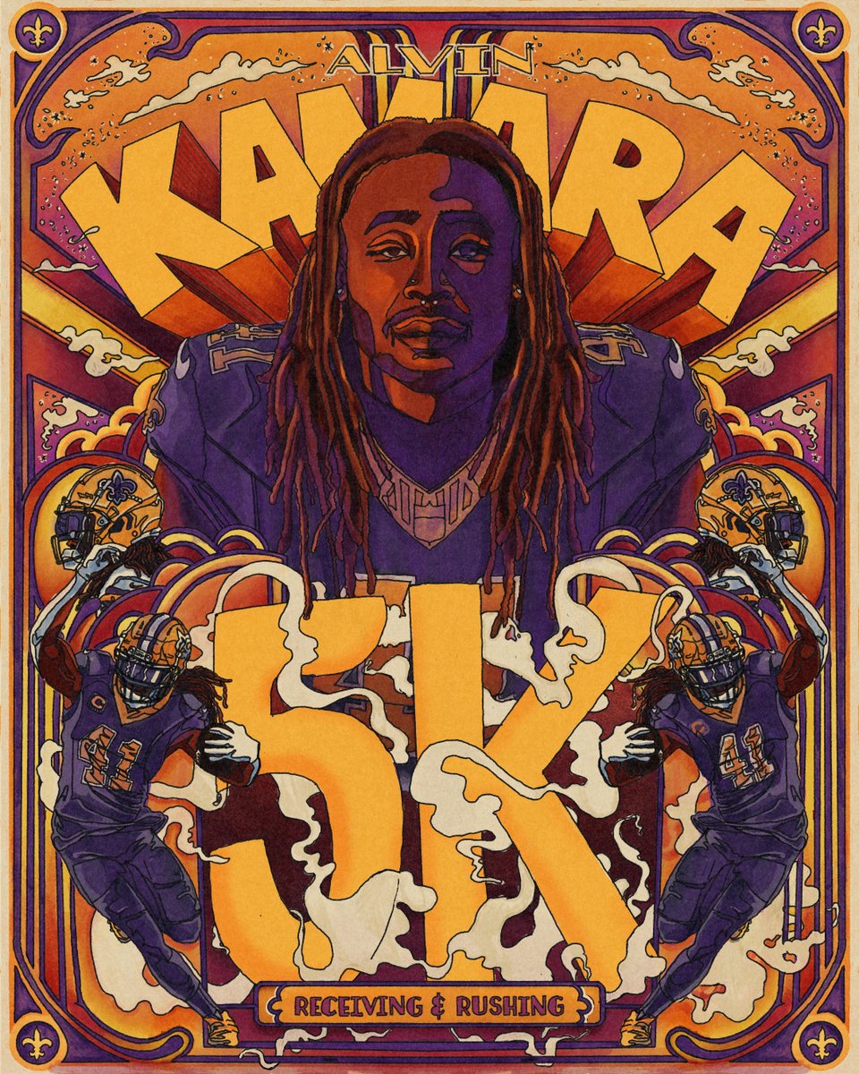 Saints's tweet photo. 5K AK 🔥 https://t.co/pcWHHb6VlN