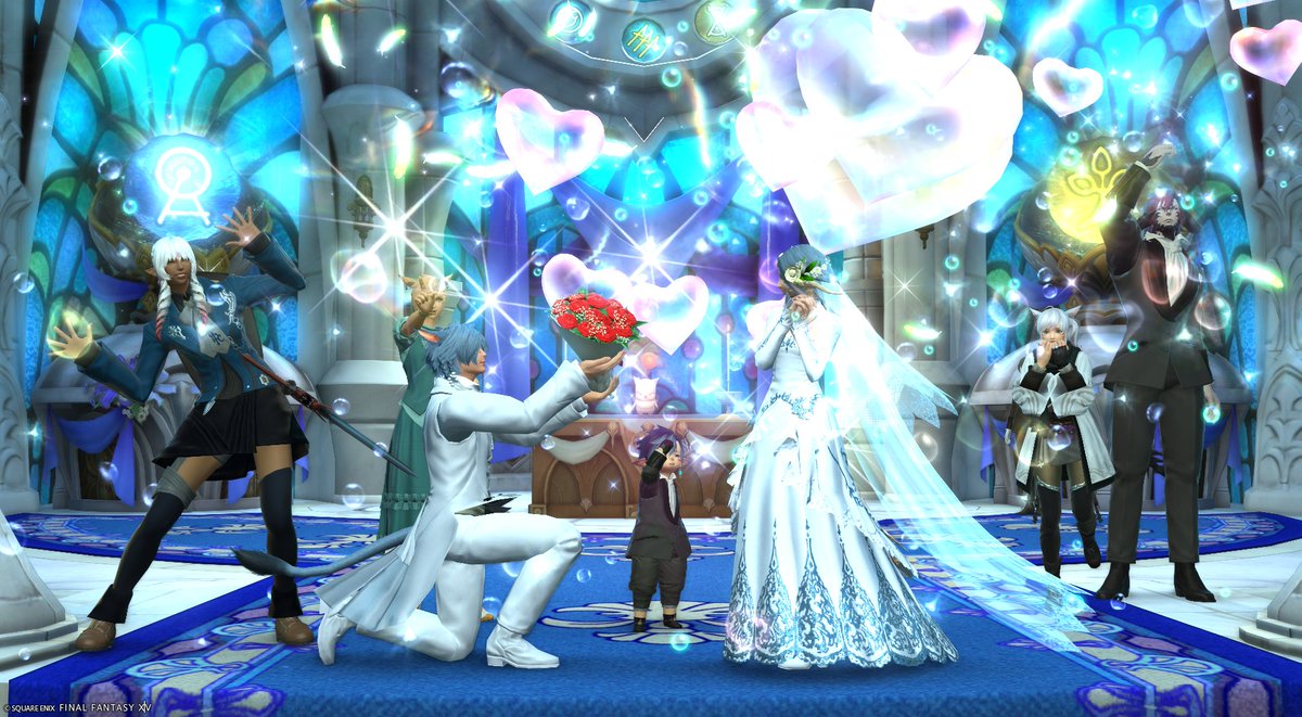 Qu_FF14's tweet photo. エタバンしました！忙しい中参列してくれたFCの皆ありがとうございます！ https://t.co/cTMmGhLIA5