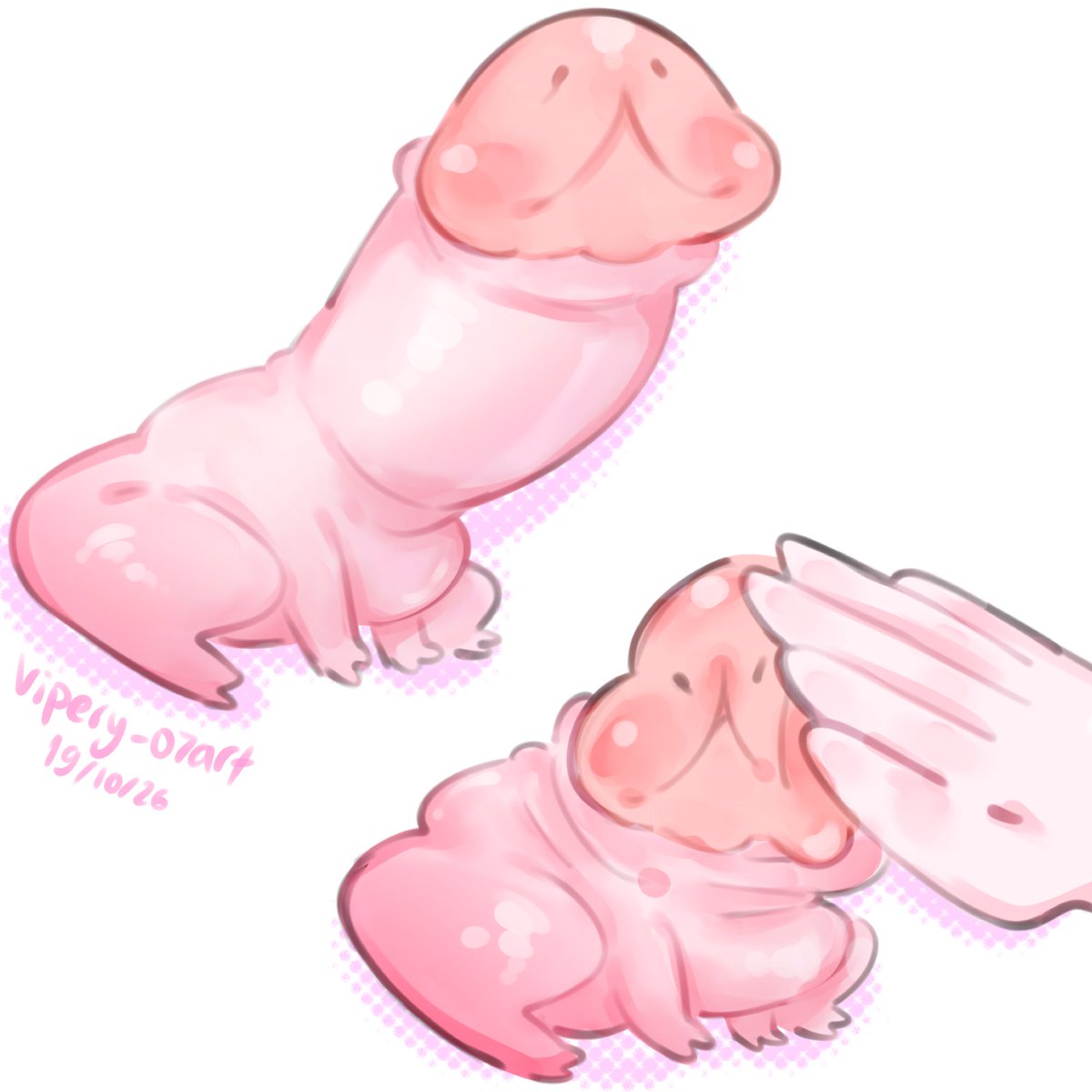 Vipery_07art's tweet photo. I really don’t know what this animal is. https://t.co/5CyvZPc9fP
