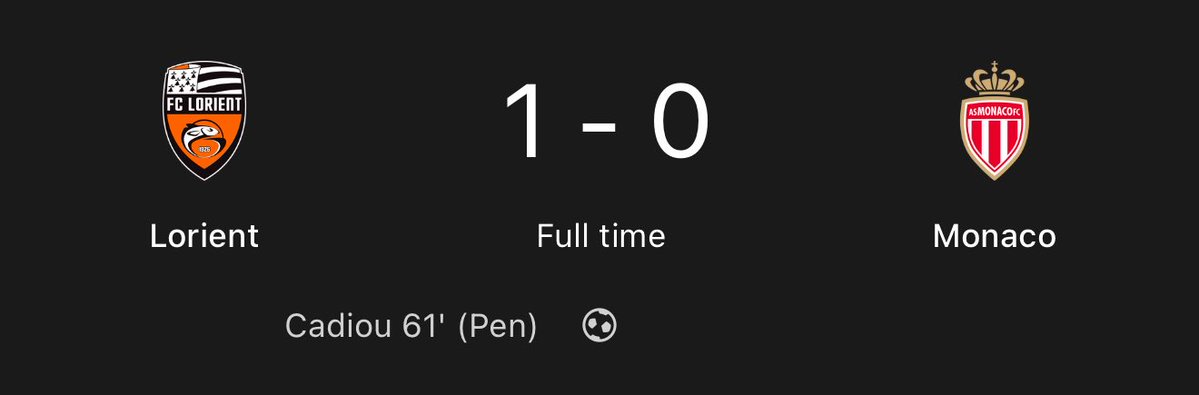 JimmyFootytipss's tweet photo. Monaco decide to lose the day I bet on them… 

(They hadn’t lost ALL season before today) https://t.co/JaTOvtpsjF