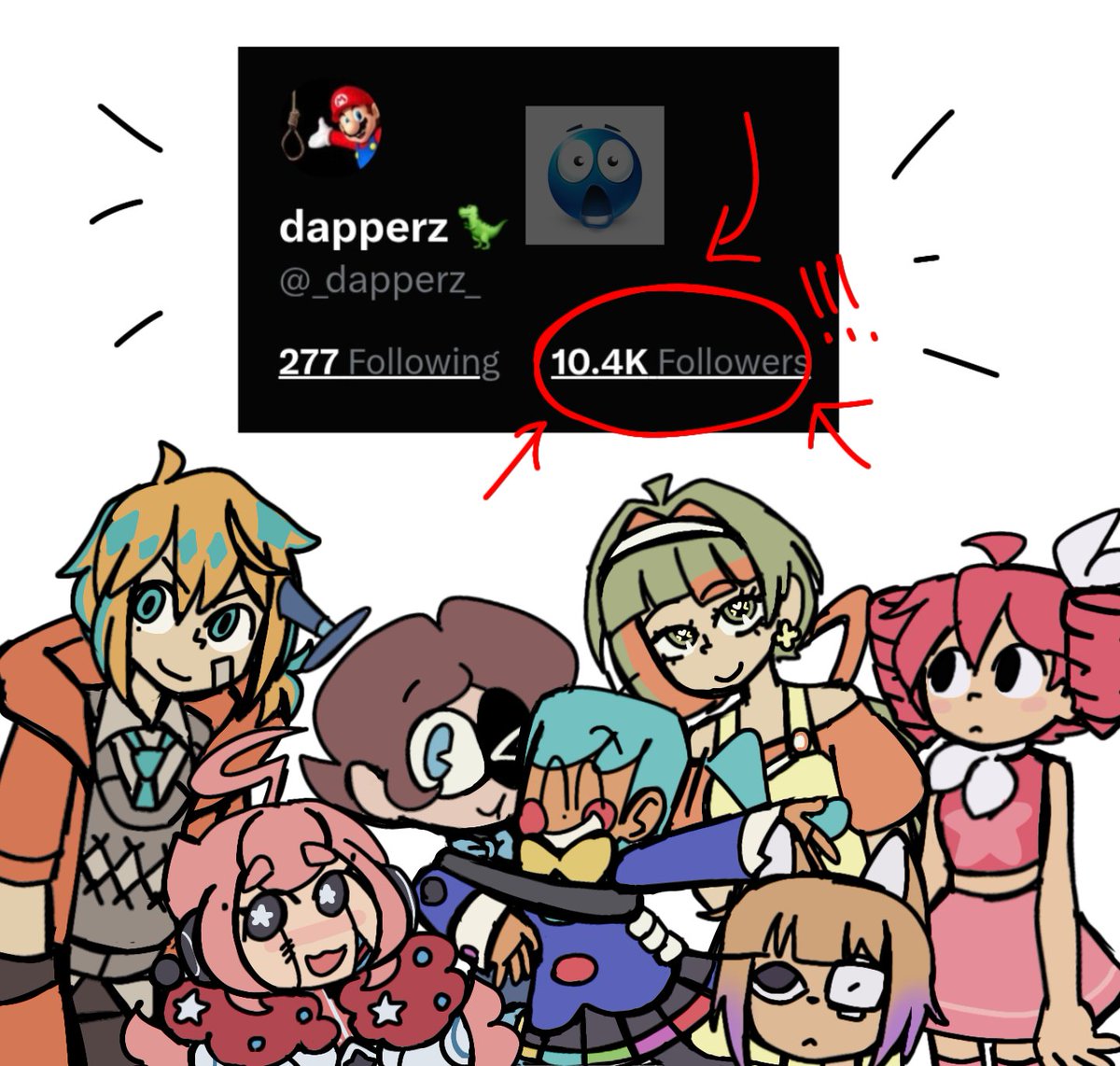 _dapperz_'s tweet photo. still don't know how i got here 🎉🎉🎉🎉🎉🎉🎉🎉🎉🎉 yayy https://t.co/0P3wXyFv6Y