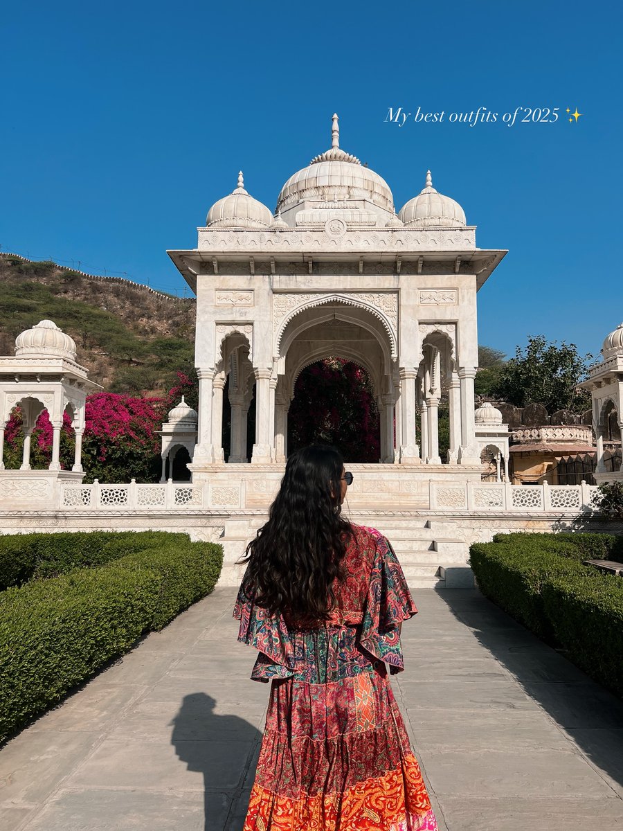 ButtaBecan09's tweet photo. Favorite outfits of 2025: dream dress, dream saree, and memories I’ll cherish forever. https://t.co/YcsMJiIZza