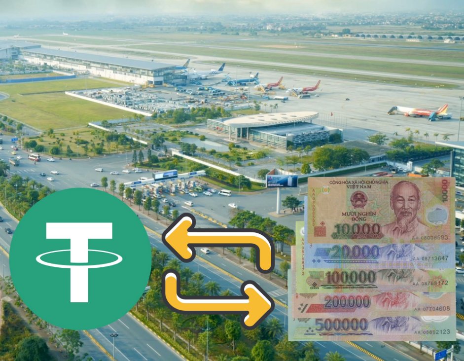 Seven_Nguyen666's tweet photo. Đà Nẵng giờ có thể đổi USDT sang tiền Việt ngay tại sân bay rồi anh em! ✈️

Basal Pay mở rộng thử nghiệm lên 10 khu vực, từ sân bay đến Hội An, Bà Nà Hills.

Crypto đang dần bước ra đời thực thật rồi.

Anh em thấy tín hiệu này thế nào? https://t.co/ZpwUuo3dLV