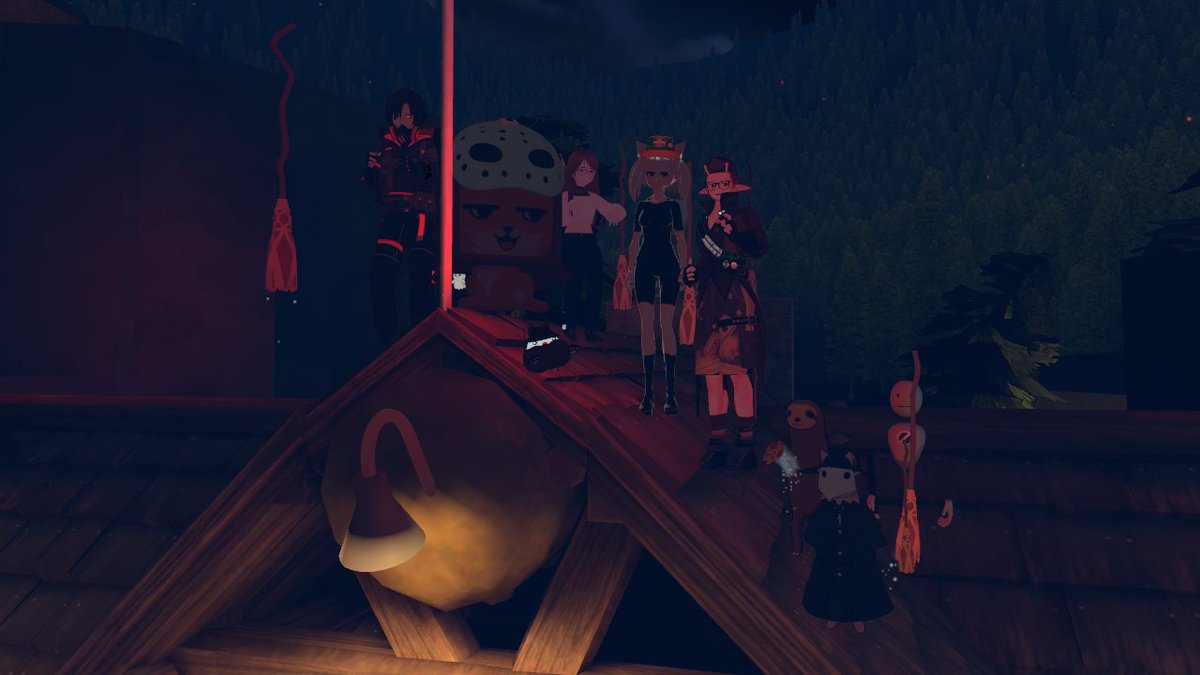 SAMGIMcloudming's tweet photo. 거기 숨어 있는다고 모를것 같았냔! 마리다-! 

#VRCSPOOKALITY26 #VRCHAT #VRC이벤트 #VRC #OnigiriPumpkin #호박오니기리 #할로윈오니기리 #onigiri https://t.co/A6DBIpVkie