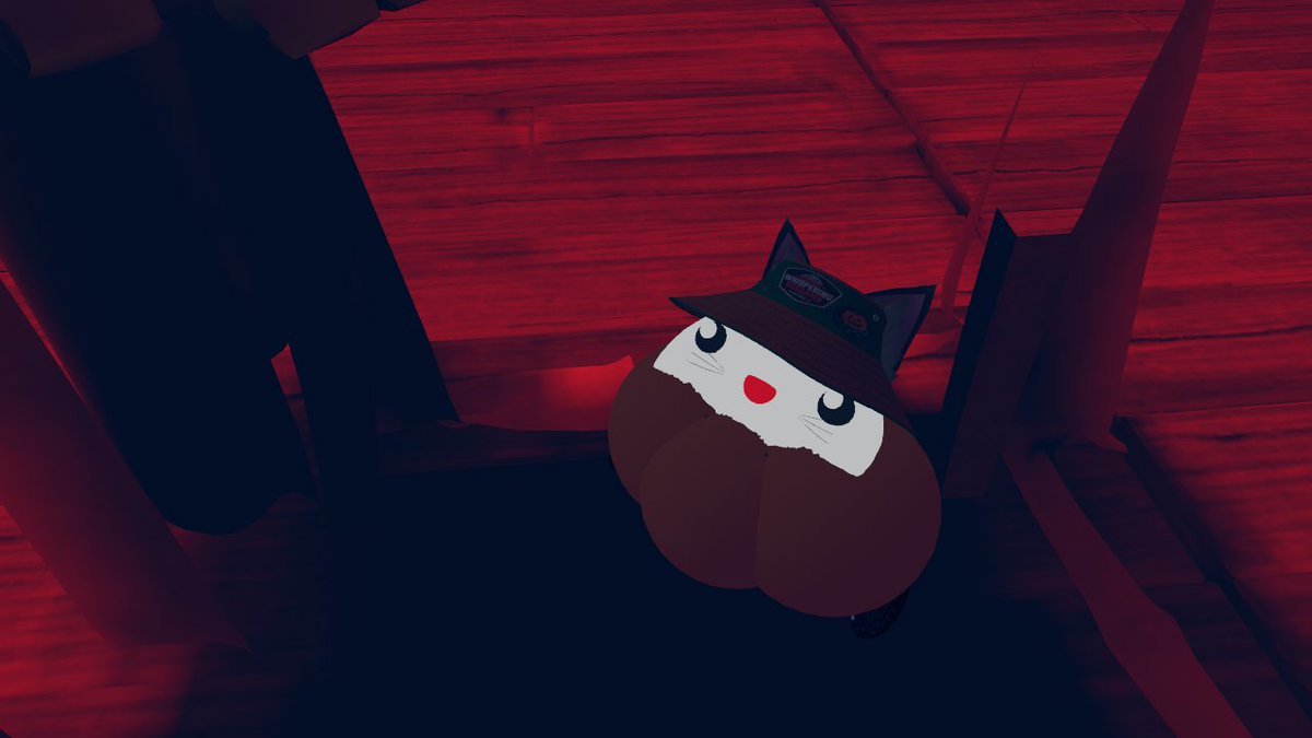 SAMGIMcloudming's tweet photo. 거기 숨어 있는다고 모를것 같았냔! 마리다-! 

#VRCSPOOKALITY26 #VRCHAT #VRC이벤트 #VRC #OnigiriPumpkin #호박오니기리 #할로윈오니기리 #onigiri https://t.co/A6DBIpVkie