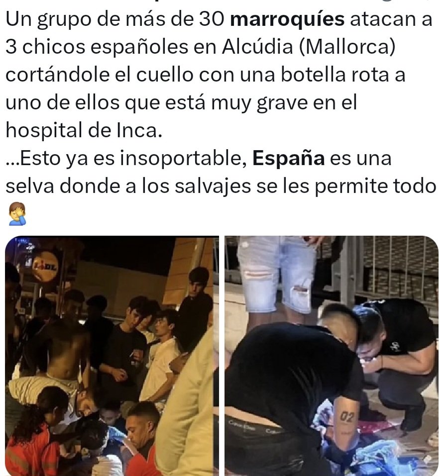 PatrickSmi70378's tweet photo. @kita669751 @rod_krit @A68642447 @Macarioxgyq Tranquila la mocro mafia no tarda en hacer lo mismo que en Reino Unido y Francia con los monololos que solo se quedan en Twitter posteando https://t.co/bkgUt49P5s