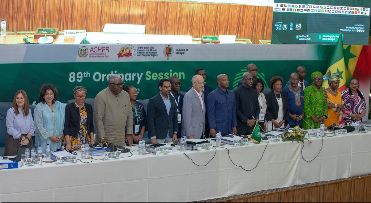 Lidawh_weD's tweet photo. Item 10- Presentation of 🇬🇼 periodic report before @achpr_cadhp with respect to art 62 of the African Charter is done
@ISHRglobal
#ACHPR89 https://t.co/utaaZ0Fm2N